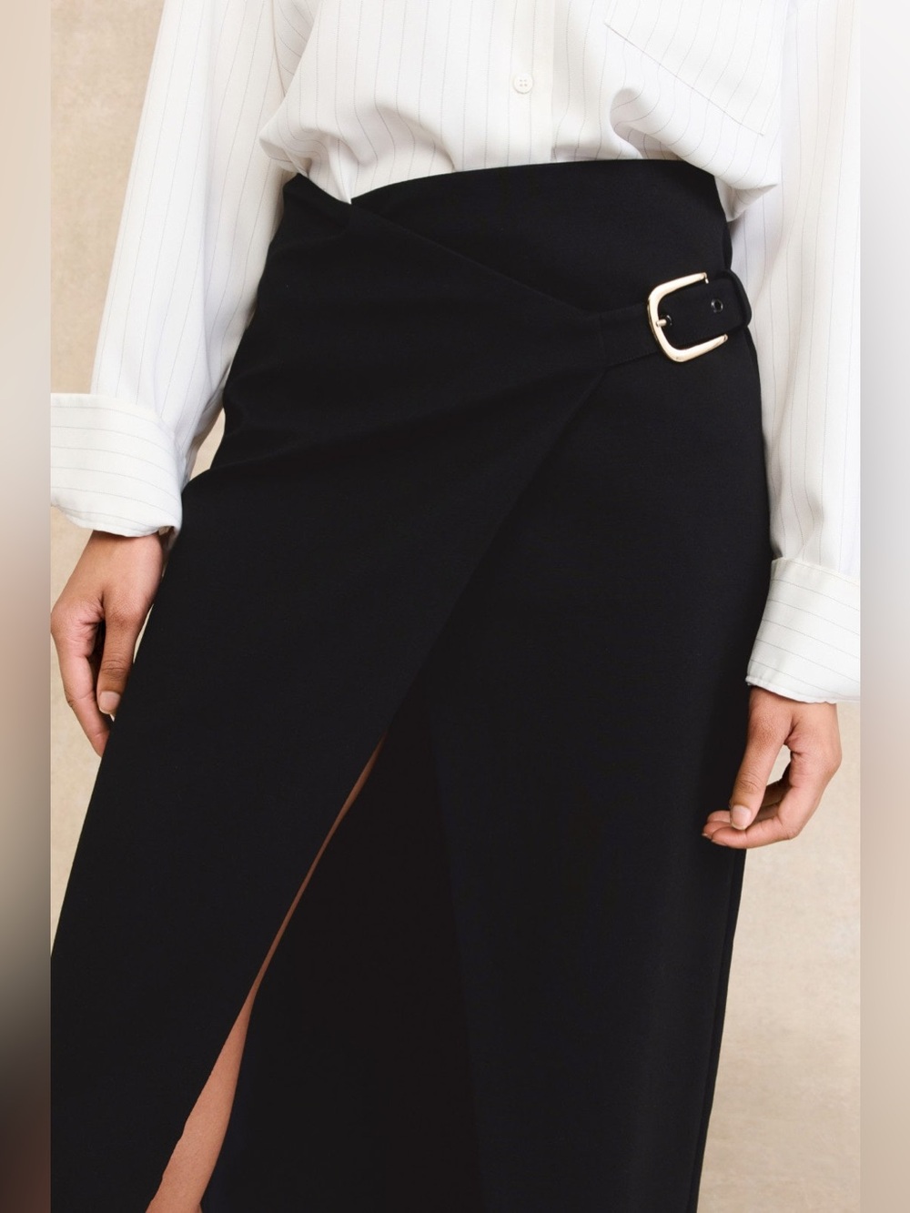Toccin Casey Wrap Skirt. Size 6. NWOT. MSRP $395 - Picture 4 of 8